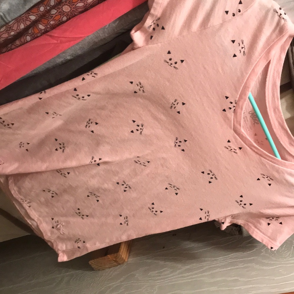 Justice kitty top